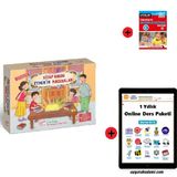 4. Sınıf Hikaye Kitabı Seti Gizemli Bahçe Yayınları Kitap Kurdu Eymen'in Maceraları Yeni + Sadık Uygun Yayınları 4. Sınıf Tüm Dersler Test Kitabı Yeni + 1 Yıllık Online Ders Paketi Yeni