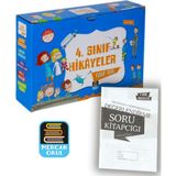 4. Sınıf Hikayeler Okuma Seti 10 Kitap - Soru Kitapçığı 2’li Set - Yusuf Asal
