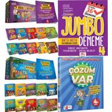 4. Sınıf Jumbo Tüm Dersler Deneme+Fen Bilimleri Öyküleri 1.Seri Fen Köyü Ve 2.Seri Fen Köyü Büyüyor Ve Çözüm Var
