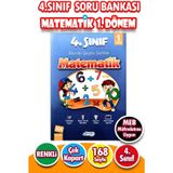 4.sınıf Matematik 1.dönem - Etkinlikli Çalışma Ve Soru Bankası Kitabı
