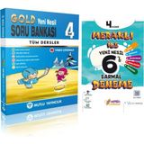 4. Sınıf Mutlu Gold Tüm Dersler Soru Bankası + Deneme Seti Optikli
