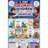 4. Sınıf Okumayı Sevdiren Renkli Resimli Hikayeler 15 - 10 Kitap Üçgen Yayıncılık