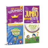 4. Sınıf Olimpiyat Sorularıyla Jumbo Soru Bankası Ve Tüm Dersler Deneme Ve Öykü Yorum+Çözüm Var