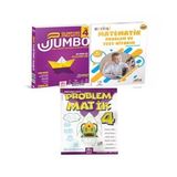 4.Sınıf Olimpiyat Sorularıyla Jumbo Soru Bankası+Matematik Test Kitabım Ve Problematik Kolaydan Zora