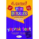 4. Sınıf Tüm Dersler Konu Testleri Test