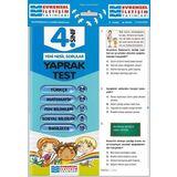4.Sınıf Tüm Dersler Yaprak Test Evrensel İletişim Yayınları