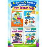 4.Sınıf Türkçe-Fen Bilimleri-Sosyal Bilgiler Etkinlik Çalışma Yaprakları + Problemlerle Matematik