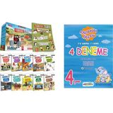4. Sınıf Türkçe Köyü 10'lu Hikaye Seti + Okyanus Yayınları 4'lü Deneme