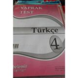 4. Sınıf Türkçe Yaprak Test