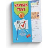 4. Sınıf Yaprak Test Tüm Dersler Türkçe Matematik Fen Bilimleri Sosyal Bilgiler Ingilizce 46 Test 87 Sayfa Ilkokul Soru Bankası