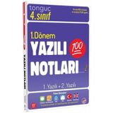 4.Sınıf Yazılı Notları 1.Dönem 1+2.Yazılı