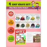 4.Sınıflar İçin Okumayı Sevdiren 10 Lu Hikaye Seti 4 (Kitap Okuma Defteri Hediyeli)