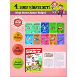 4.sınıflar Için Okumayı Sevdiren 10 Lu Hikaye Seti 7 (Kitap Okuma Defteri Hediyeli) - Hayır