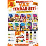 4.Sınıftan 5.Sınıfa Geçenler İçin Hikayelerle Yaz Tekrar Seti (Slime Set Hediyeli)