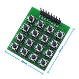 4 x 4 Matrix Keyboard Keypad 16 Buton Tuş Takımı Keyboard Klavye Alarm Şifre Kilit Güvenlik Röle
