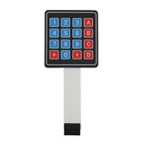 4 x 4 Matrix Membran Keypad 16 Buton Tuş Takımı Keyboard Klavye Alarm Şifre Kilit Röle Kontrol Paneli