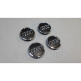 4 X Audi A3 8P 8V 2003-2013 Çelik Jant Göbegi 68Mm Takim Siyah 377522391