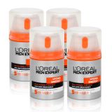 4 x Loréal Men Expert Hydra Energy Feuchtigkeitspflege Anti-yorgunluk 50 ml