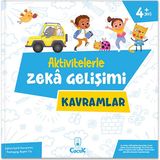 4+ Yaş Aktivitelerle Zekâ Gelişimi - Kavramlar Okul Öncesi Eğlenceli Çocuk Etkinlik Kitabı