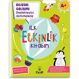 4+ Yaş "Bilişsel Gelişimi Destekleyici Aktivitelerle İlk Etkinlik Kitabım" Eğlenceli Eğitici Gelişim