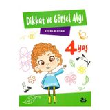 4 Yaş Dikkat ve Görsel Algı Etkinlik Kitabı - Keskin Color