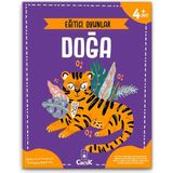 4+ Yaş Eğitici Oyunlar - Doğa Okul Öncesi Çocuk Gelişimi Eğlenceli Etkinlik Kitabı