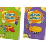 4 Yaş Evde Etkinlik Seti - 2 Kitap Takım