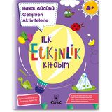 4+ Yaş "Hayal Gücünü Geliştiren Aktivitelerle İlk Etkinlik Kitabım" Okul Öncesi Eğlenceli, Eğitici