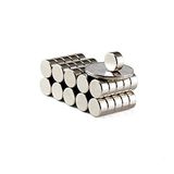 40 Adet 10x5 mm Yuvarlak Güçlü Neodyum Mıknatıs (Çap 10 mm Kalınlık 5 mm)