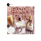 40 Balon Bride To Be Bekarlığa Veda Partisi Balon Süsleme Rose Gold