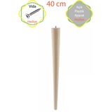 40 Cm Ahşap Ham Ayak Kütük Masa Orta Sehpa Zigon Ayağı