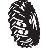 40 cm Kamyon Lastiği Folyo Sticker