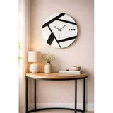 40 Cm Mdf Duvar Saati, Dekoratif Tasarım, Sessiz Mekanizma, Şık Ev Ve Ofis Değer Katar No: Mrc9009