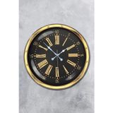 40 cm Metal Gold Roma Rakamlı Duvar Saati PL-4058G