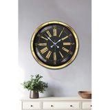 40 cm Metal Gold Roma Rakamlı Duvar Saati