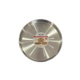 40 cm Paslanmaz Çelik Fırın Tepsisi Yuvarlak, Baklava ve Börek İçin Dayanıklı Set (40 cm)