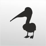 40 cm Pelikan Folyo Sticker