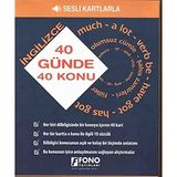 40 Günde 40 İngilizce Konu - Sesli Kartlarla