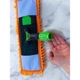 40 Lık Nemli Mop Için Aparat, Hastane, Iş Yeri, Okul, Fabrika Temizliği Için Plastik Mop Aparatı, 40 cm - 40 LIK APARAT MAKARNA UC
