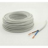 40 Metre 2x1.5 Cca Ttr Elektrik Uzatma Kablosu Çok Telli Beyaz 1