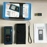 40 Metre Hassas Lazermetre Ölçer LCD Dijital Ekran Su Terazili Lazerli Mesafe Ölçüm Cihazı ( Lisinya )