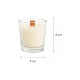 40 ml Şat Bardak Paçuli Kokulu Kavanoz Mum - Option-1