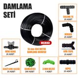 400 Metre Damla Sulama Setı Damlama Hortumu Ve Ek Parcaları Bahce Agac Fıdan Sebze Sulama Ekıpmanları Damlama Borusu Sıstemı