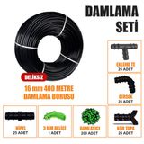 400 Metre Damla Sulama Sıstemı Damlama Borusu Ve Ek Parcaları Bahce Agac Fıdan Sebze Sulama Ekıpmanları Damlama Hortumu