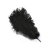 400 PCS DECOR VIP BLACK BIRD FEATHER 400 ADET SİYAH KUŞ TÜYÜ SİYAH ŞEFFAF BALON TÜYÜ SÜSLEME TÜYÜ