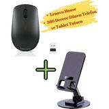 400 Wireless Kablosuz Mouse Siyah GY50R91293 360 Derece Döner Tablet ve Telefon Tutucu