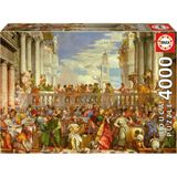 4000 Parça Cana'daki Düzün Puzzle - 19949 - The Wedding At Cana Paolo Veronese