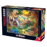 4000 Parça Puzzle: Su Değirmeni