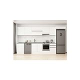 400X222 Cm High Gloss Mutfak Dolabı Mb-E90S60S50-1 High Gloss | Beyaz - Suntalam