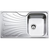 40109218-Teka Nerissa 50 Düz Sağ Çelik Eviye